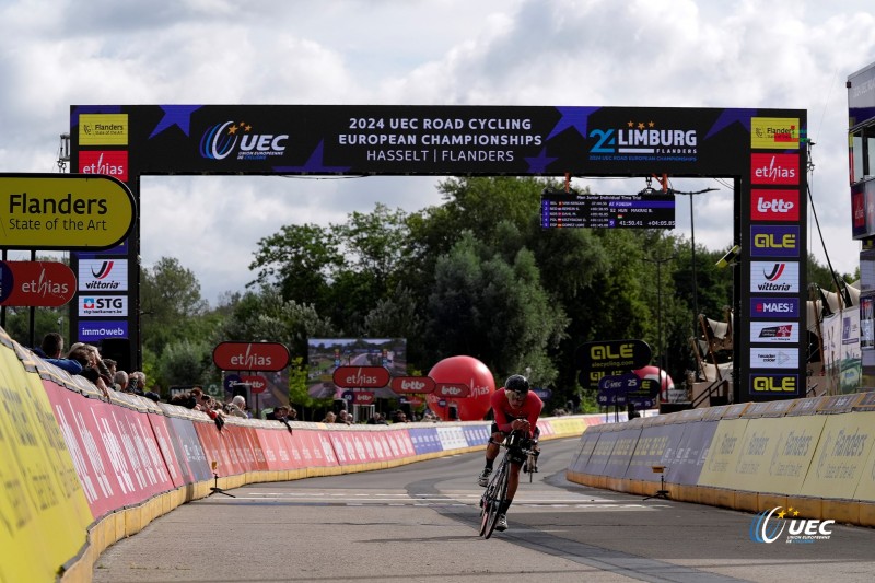 2024 UEC Road European Championships - Limburg - Flanders - Men Junior Individual Time Trial 31,2 km - 11/09/2024 -  - photo Luca Bettini/SprintCyclingAgency?2024